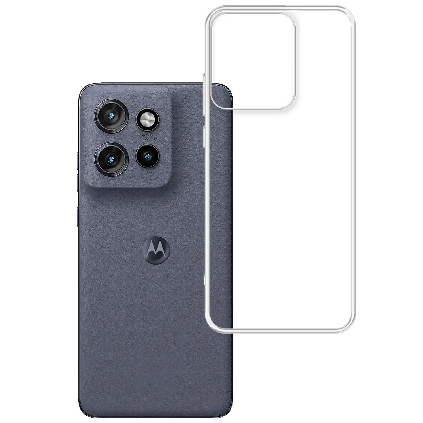 Handyhülle für Motorola Edge 60 NEO, 3mk Clear Case, Transparent