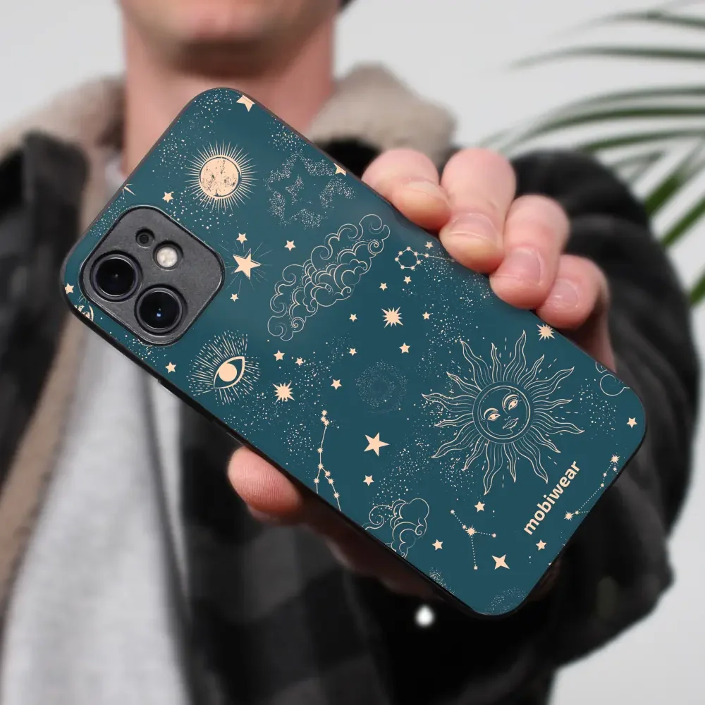 Handyhülle für Motorola Moto G34 5G, Mobiwear Glossy Case, Astraler Staub - Image 5