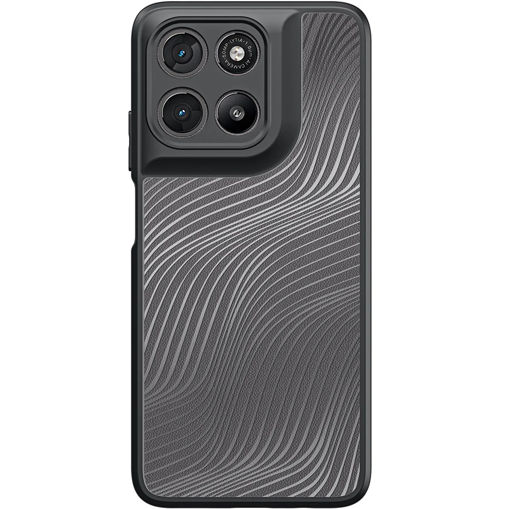 Handyhülle für Motorola Moto G67 Power / G57 Power / G100 / G100S, Dux Ducis Aimo, Transparent mit Schwarzen Rahmen - Image 5