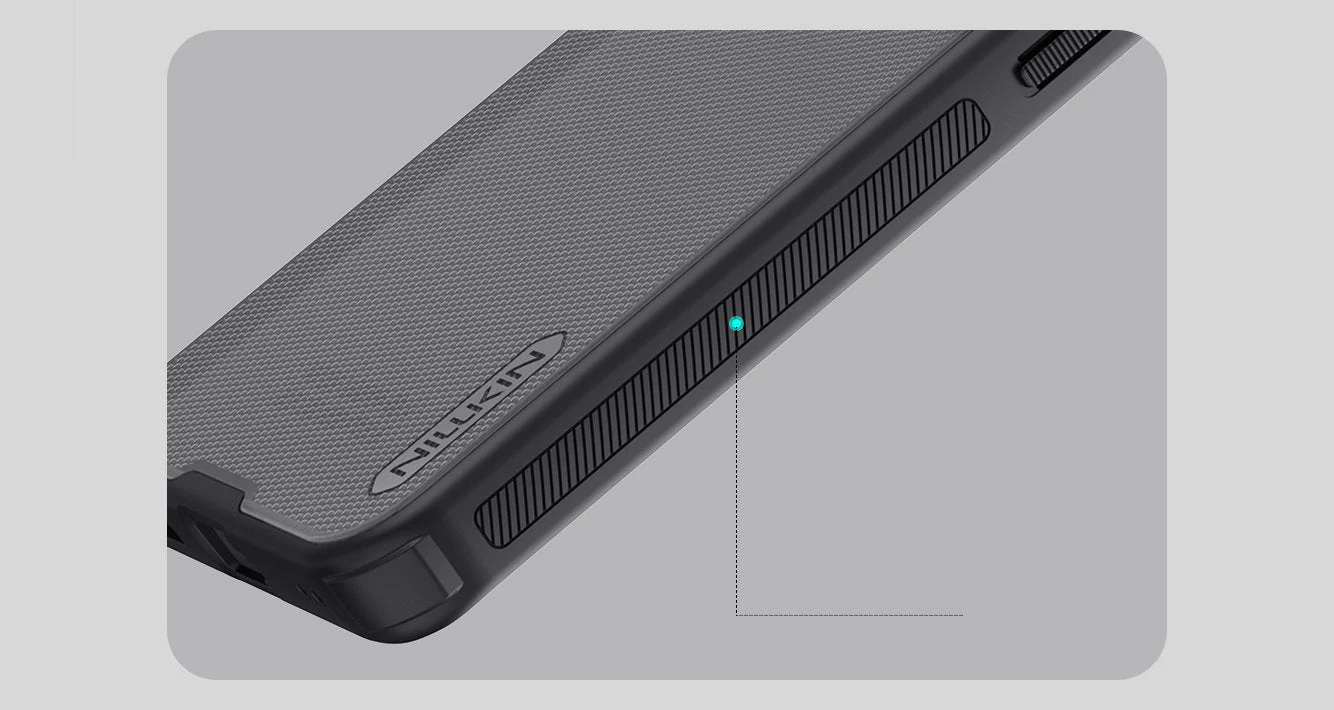 Handyhülle für Nothing Phone 3, Nillkin Frosted Shield Pro, Durchscheinend-Schwarz - Image 14