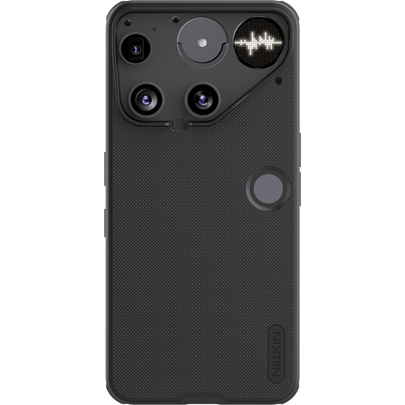 Handyhülle für Nothing Phone 3, Nillkin Frosted Shield Pro, Schwarz
