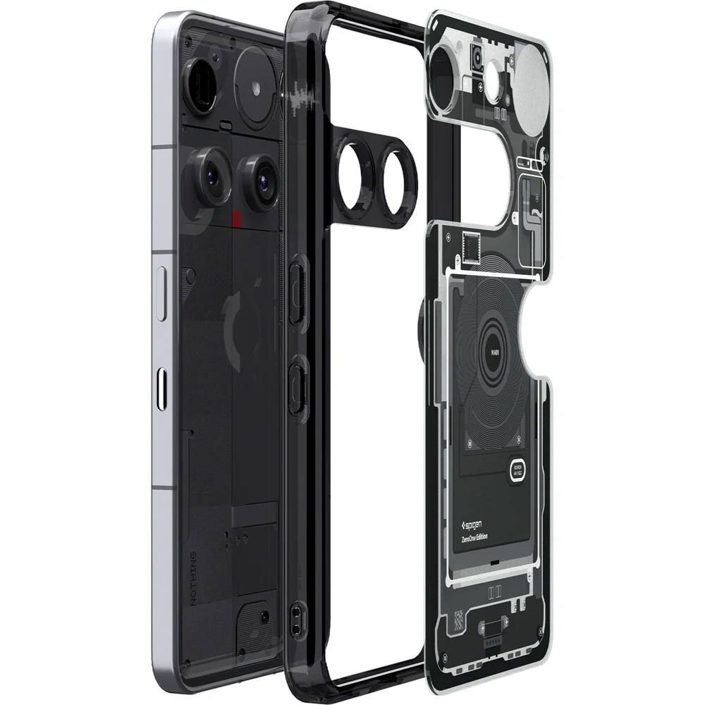 Handyhülle für Nothing Phone 3, Spigen Ultra Hybrid, Rauchfarben-Grau (Zero One) - Image 4