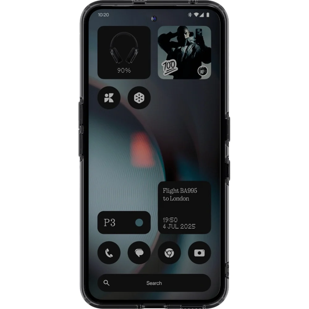 Handyhülle für Nothing Phone 3, Spigen Ultra Hybrid, Rauchfarben-Grau (Zero One) - Image 8