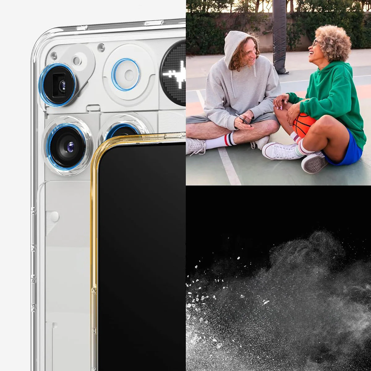 Handyhülle für Nothing Phone 3, Spigen Ultra Hybrid, Transparent - Image 11