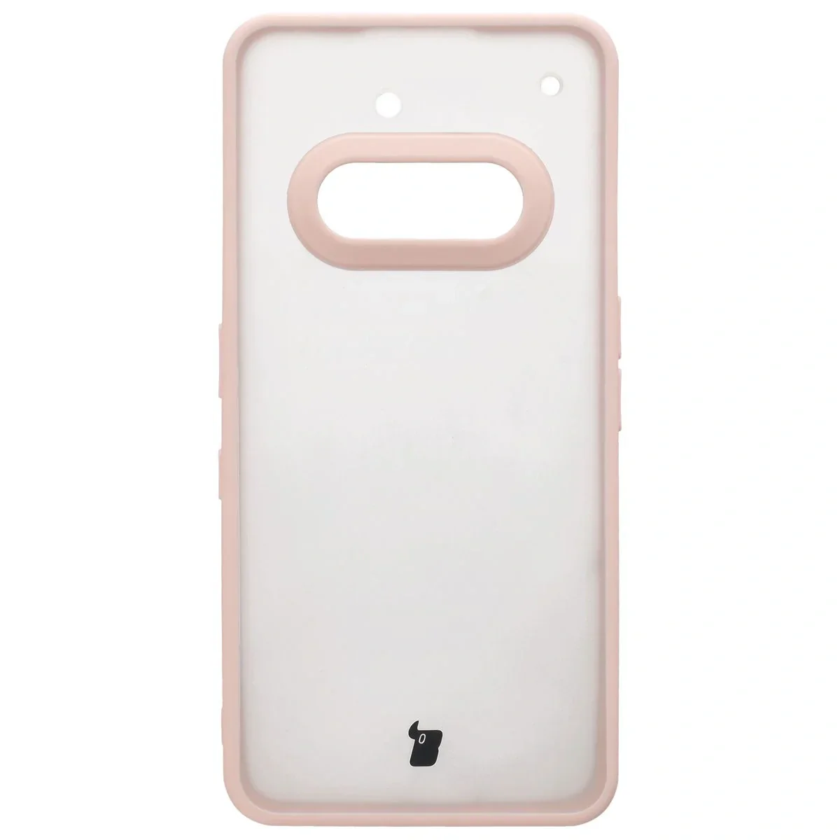 Handyhülle für Nothing Phone (3a), Bizon Case Angelo, Durchscheinend mit rosem Rahmen - Image 2
