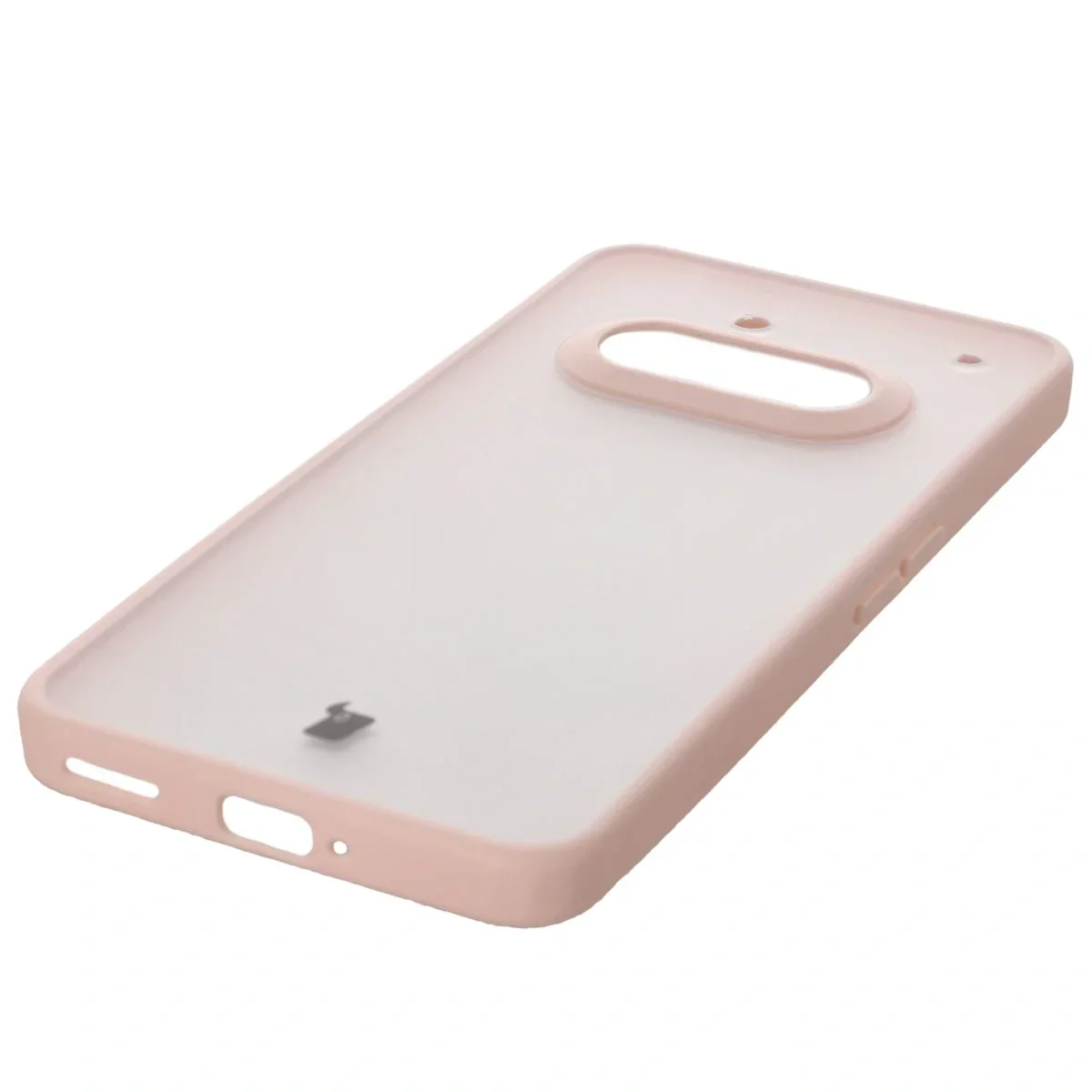 Handyhülle für Nothing Phone (3a), Bizon Case Angelo, Durchscheinend mit rosem Rahmen - Image 5
