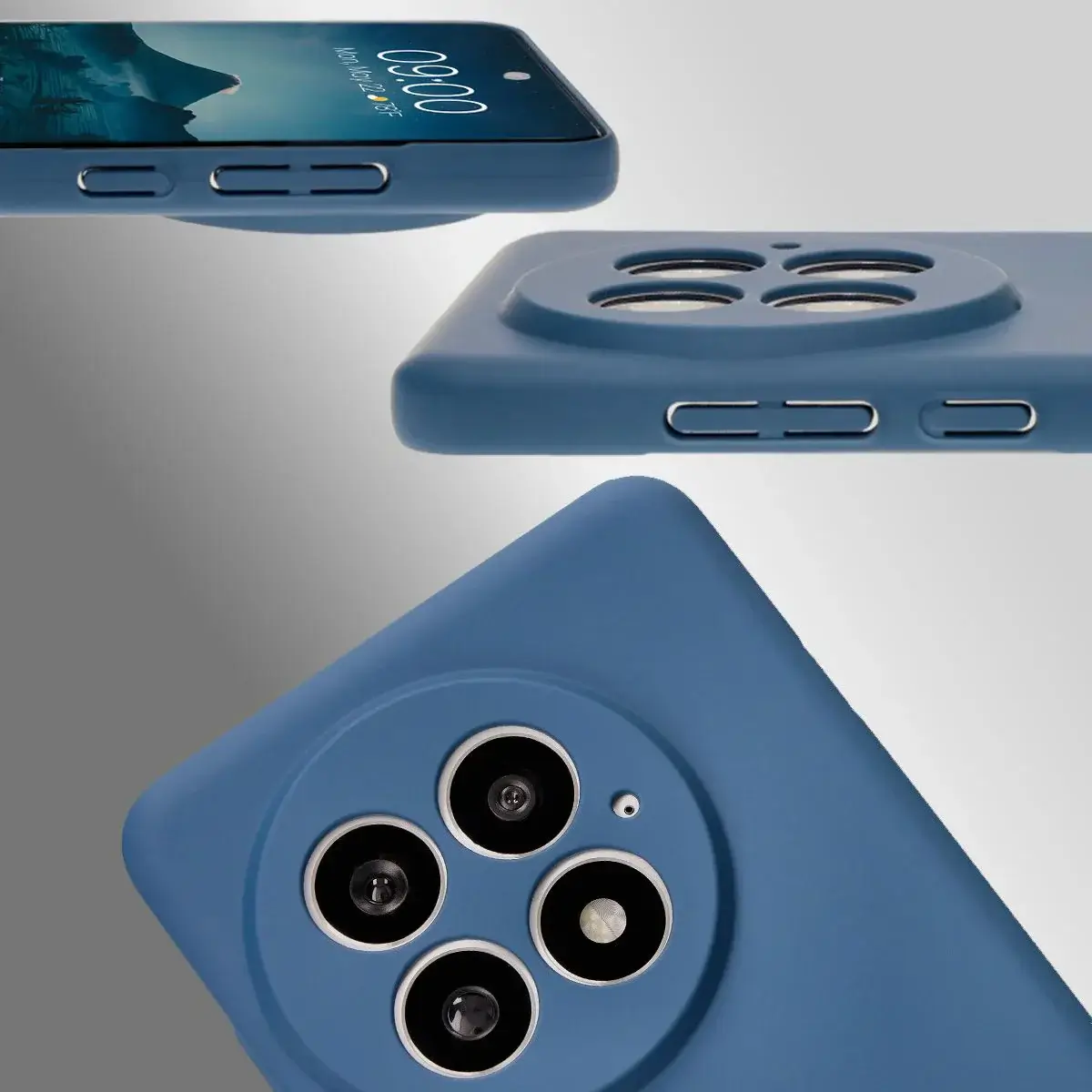 Handyhülle für OnePlus 13, Bizon Case Lupka, Blau - Image 4