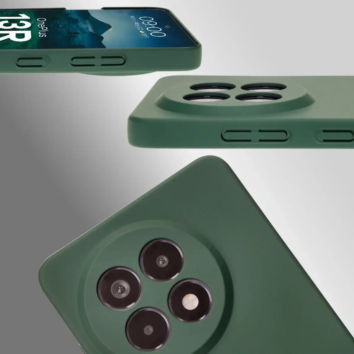 Handyhülle für OnePlus 13R, Bizon Case Lupka, Grün - Image 4