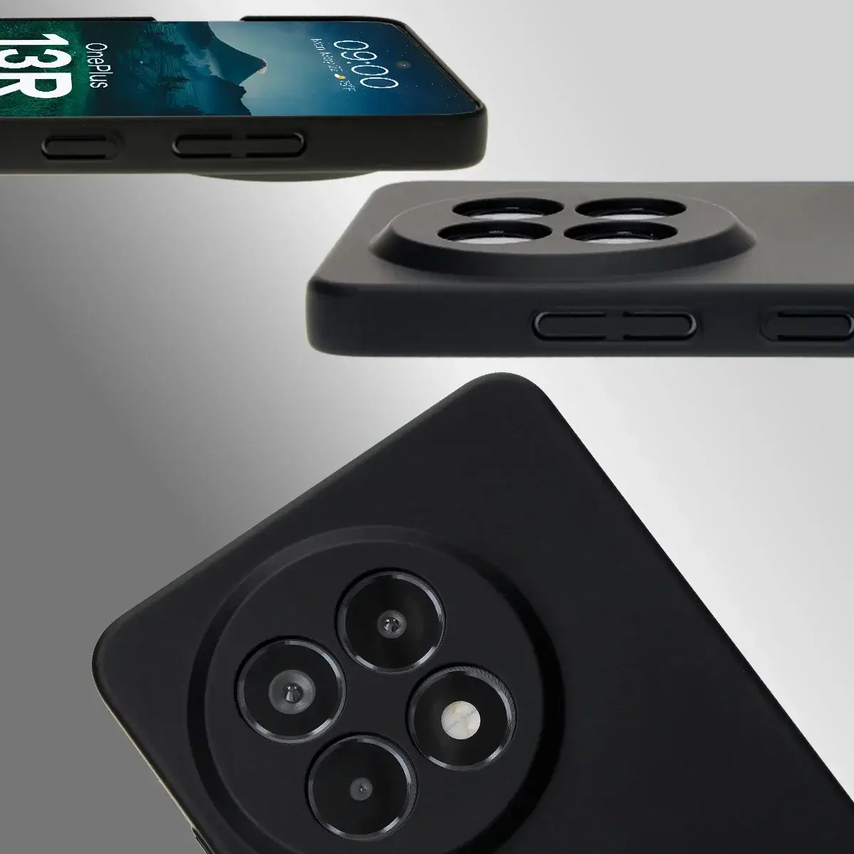 Handyhülle für OnePlus 13R, Bizon Case Lupka, Schwarz - Image 4