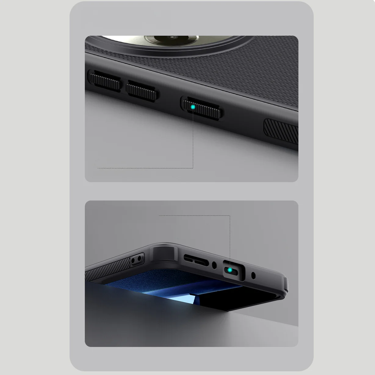 Handyhülle für OnePlus 13R, Nillkin Frosted Shield Pro Magnetic, Schwarz - Image 18