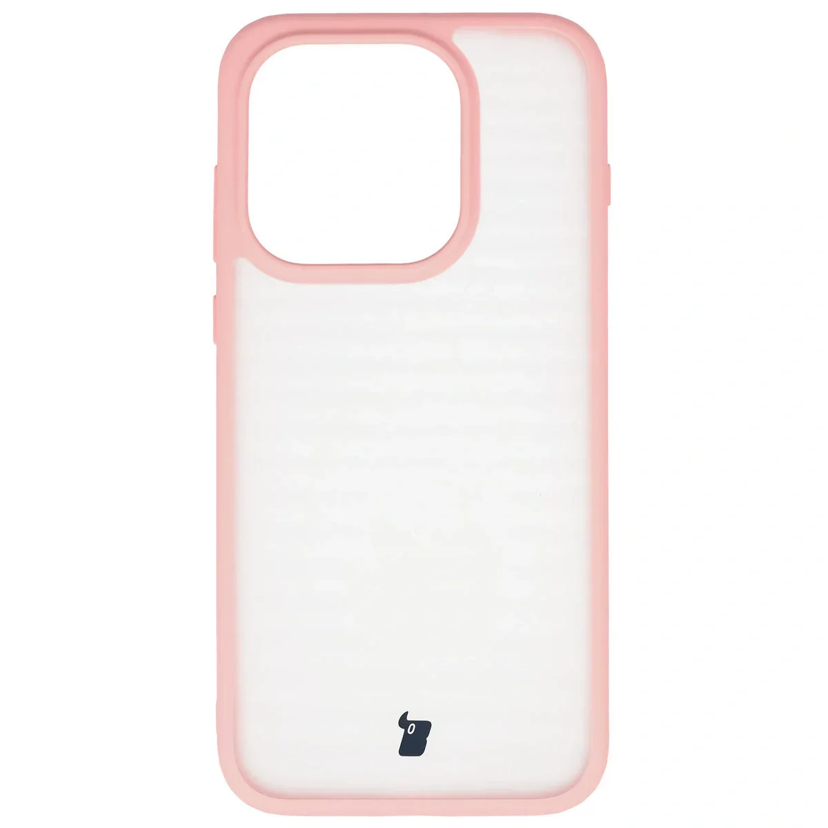 Handyhülle für OnePlus 15, Bizon Case Angelo, Semitransparent mit hellrosa Rahmen - Image 2
