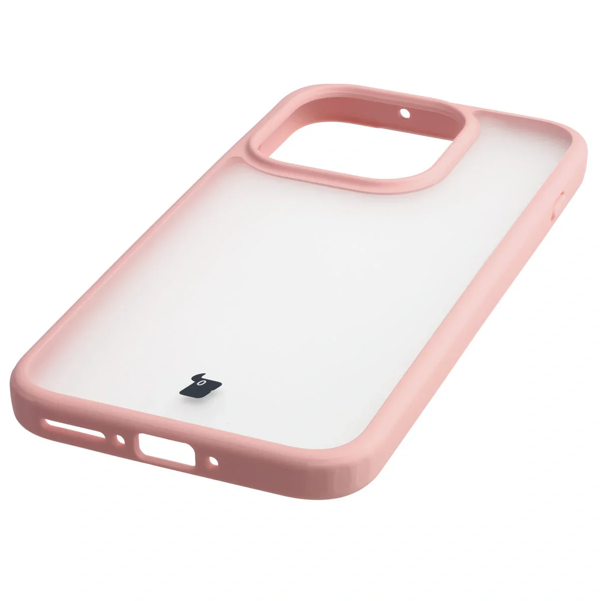 Handyhülle für OnePlus 15, Bizon Case Angelo, Semitransparent mit hellrosa Rahmen - Image 5
