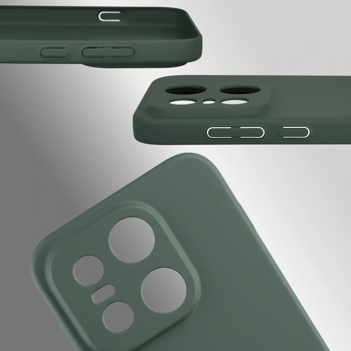 Handyhülle für OnePlus 15, Bizon Case Lupka, Grün - Image 4