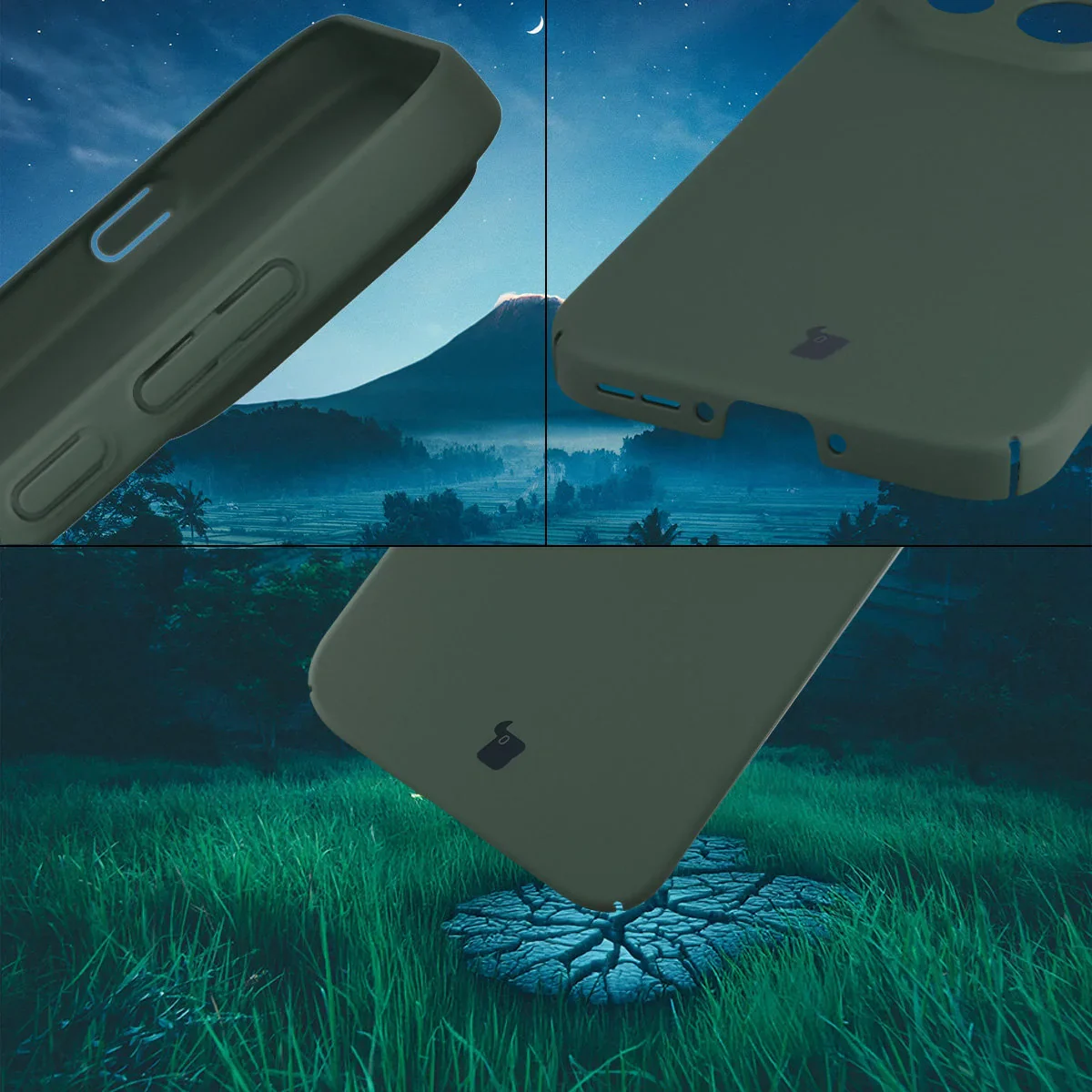 Handyhülle für OnePlus 15, Bizon Case Lupka, Grün - Image 5