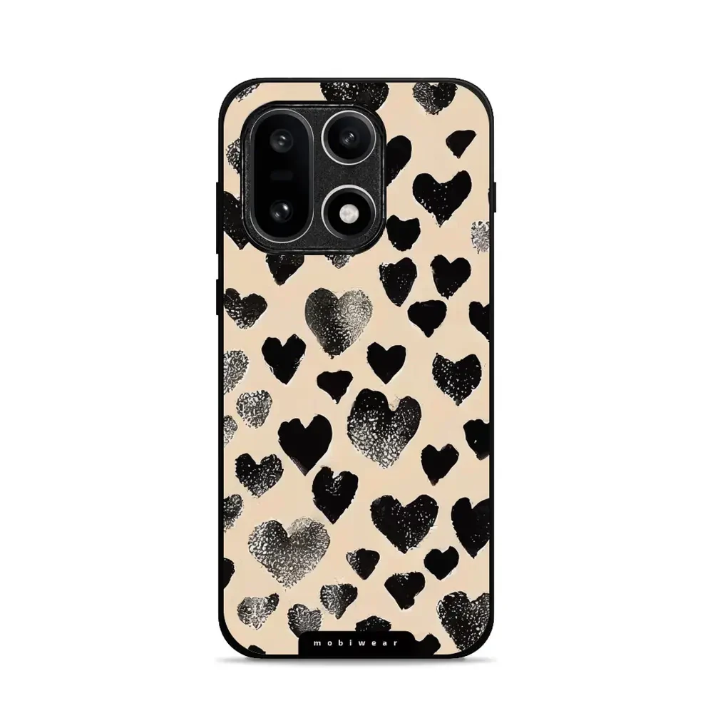 Handyhülle für OnePlus 15, Mobiwear Glossy Case, Beige Liebe