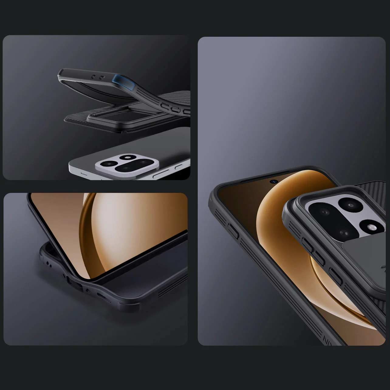Handyhülle für OnePlus 15, Nillkin CamShield Pro, Schwarz - Image 10