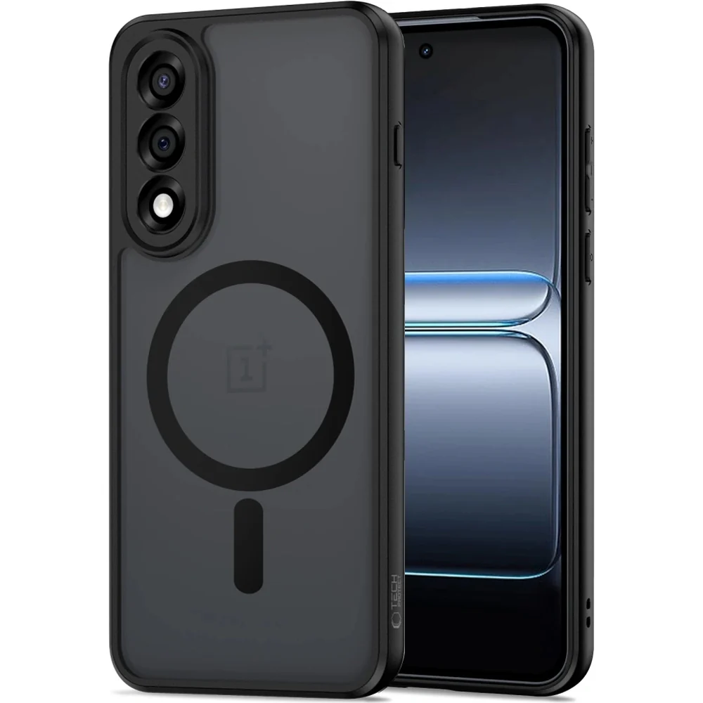 Handyhülle für OnePlus Nord 5, Tech-Protect MagMat MagSafe, Rauchfarben und Schwarz - Image 2