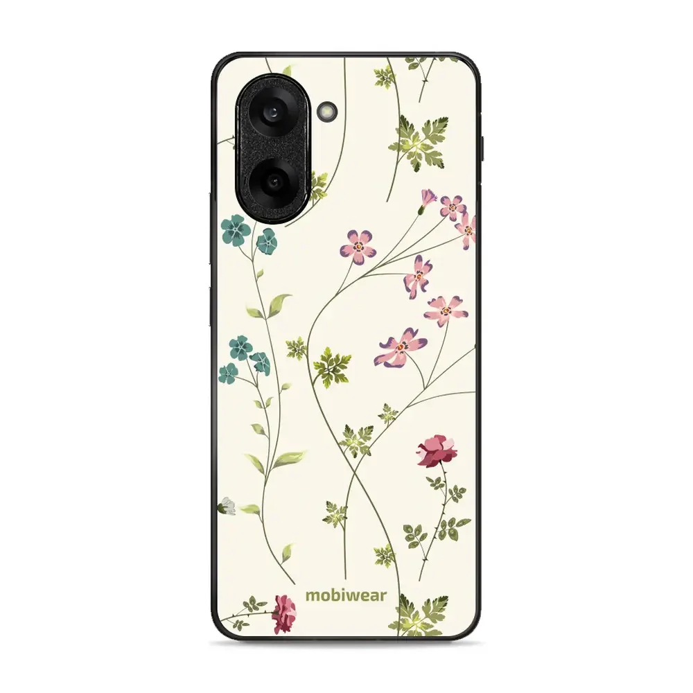 Handyhülle für OnePlus Nord CE5 5G, Mobiwear Glossy Case, Idyllische Blüte