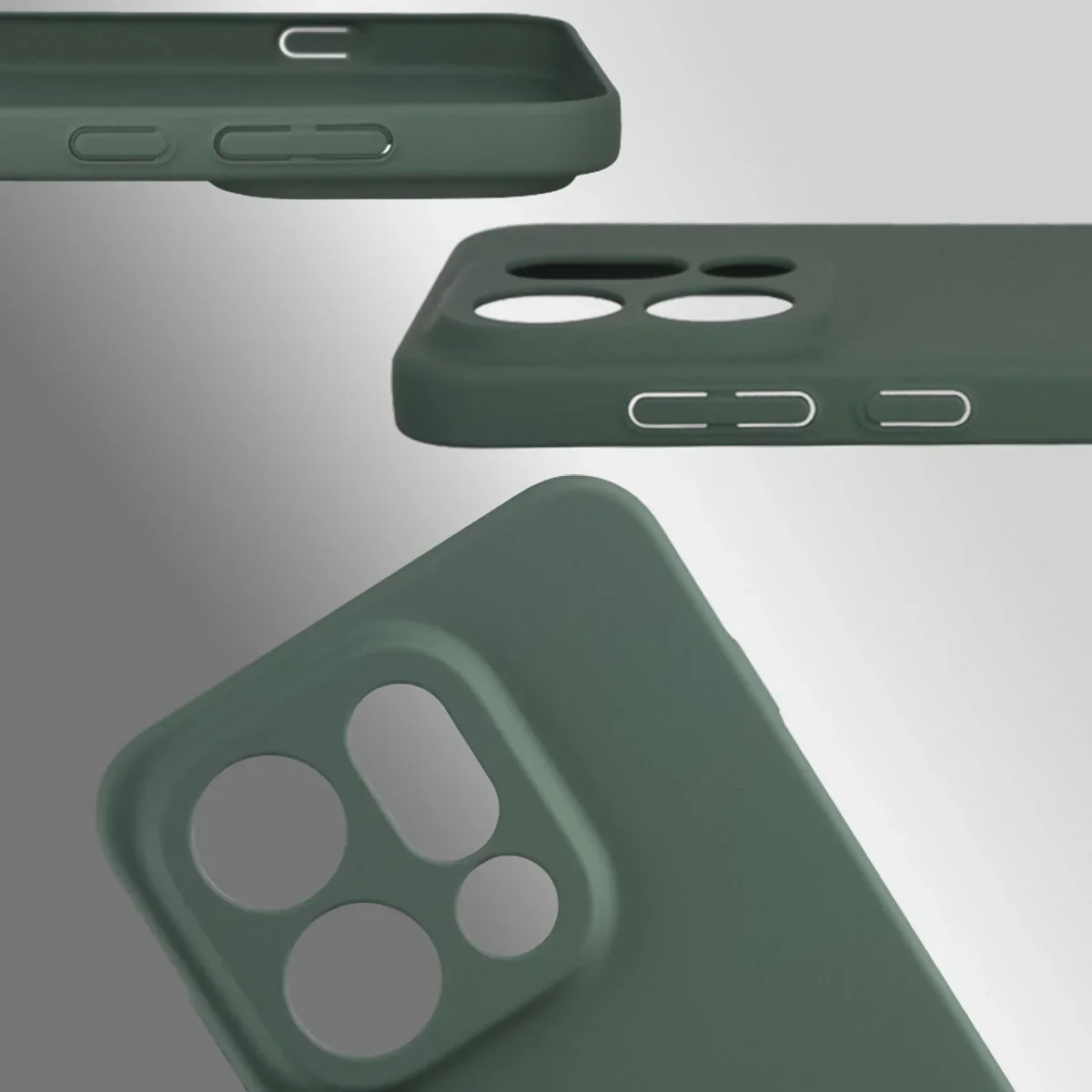 Handyhülle für Oppo Find X9, Bizon Case Lupka, Grün - Image 4