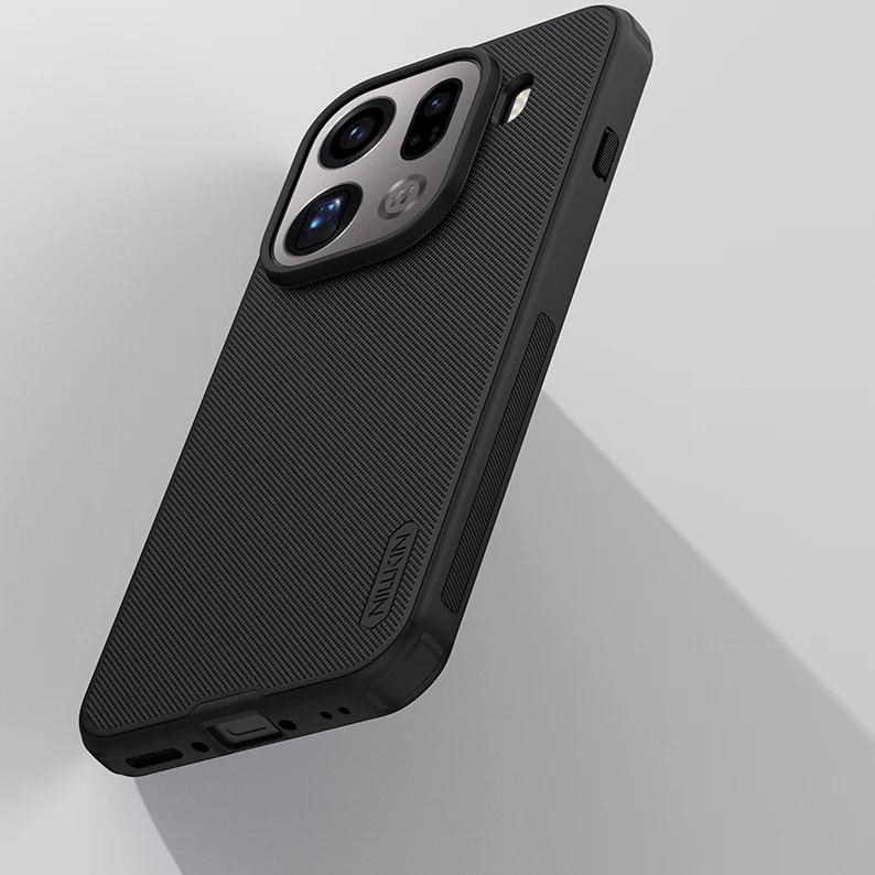 Handyhülle für Oppo Find X9 Pro, Nillkin Frosted Shield Pro Magnetic mit MagSafe, Schwarz - Image 7
