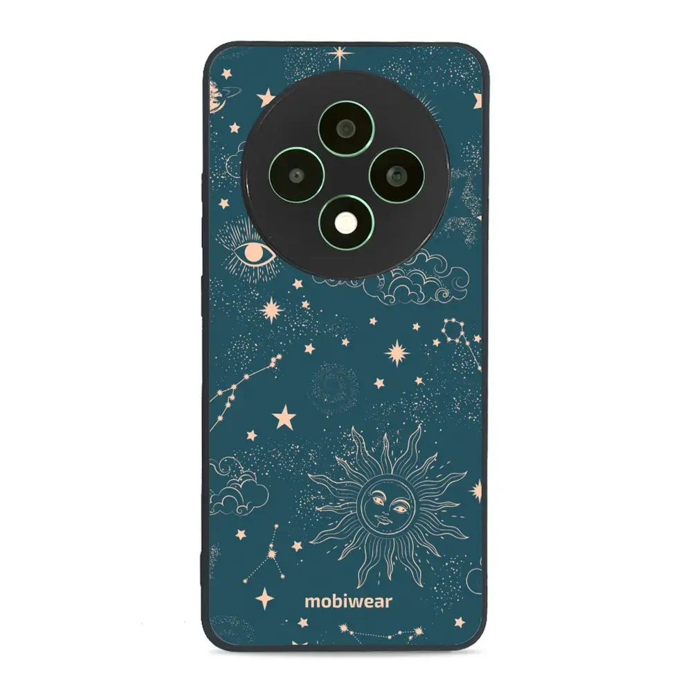 Handyhülle für Oppo Reno 12 FS, Mobiwear Glossy Case, Astraler Staub