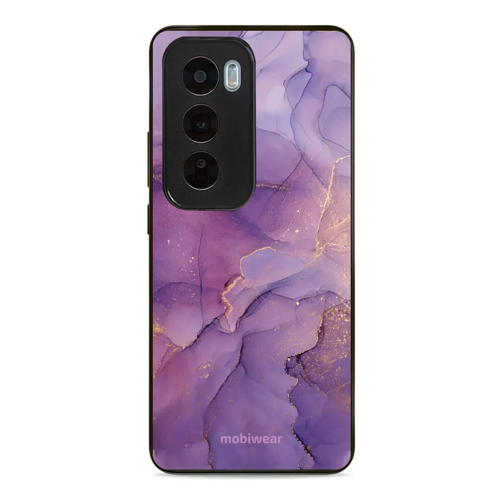 Handyhülle für Oppo Reno 12 Pro, Mobiwear Glossy Case, Violett