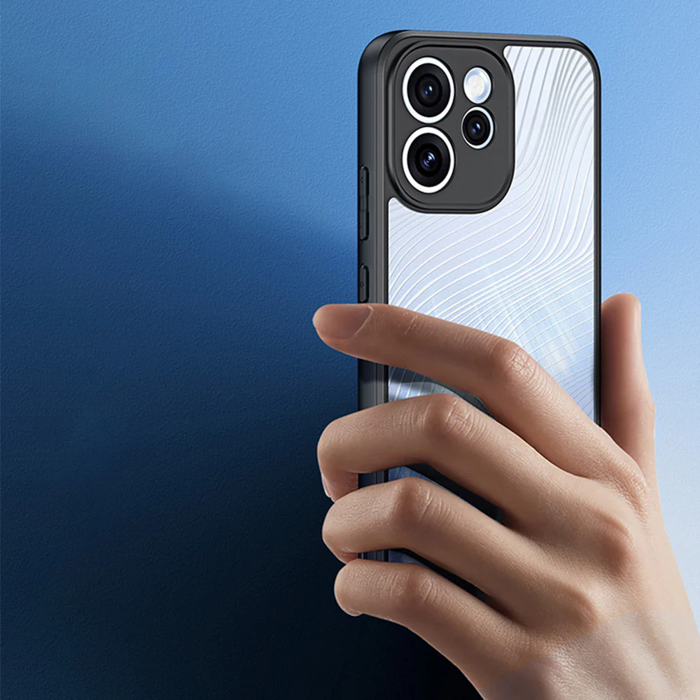 Handyhülle für Oppo Reno 15 F / 15 FS, Dux Ducis Aimo, Transparent mit Schwarzen Rahmen - Image 10
