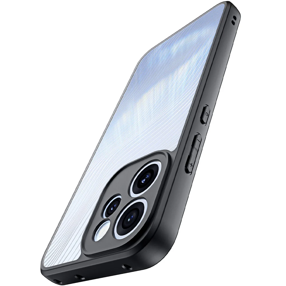 Handyhülle für Oppo Reno 15 F / 15 FS, Dux Ducis Aimo, Transparent mit Schwarzen Rahmen - Image 8