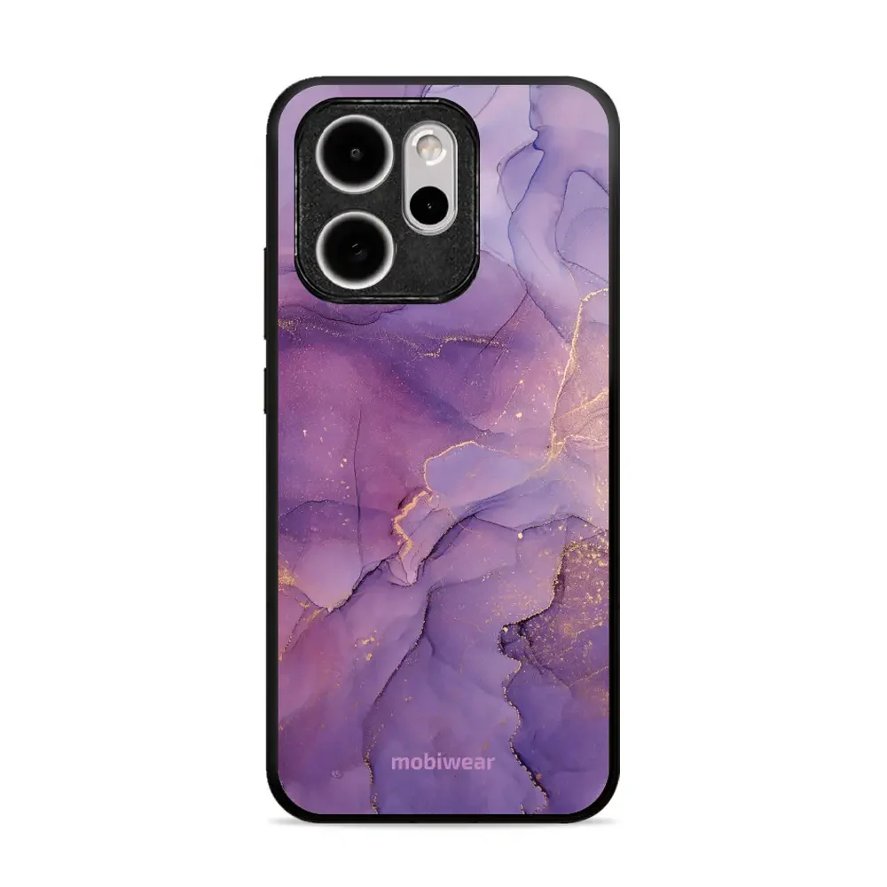 Handyhülle für Oppo Reno 15 Pro, Mobiwear Glossy Case, Violett