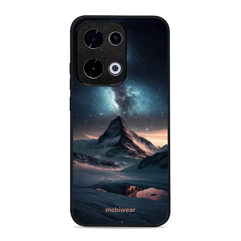 Handyhülle für Oppo Reno13, Mobiwear Glossy Case, Nachtberg
