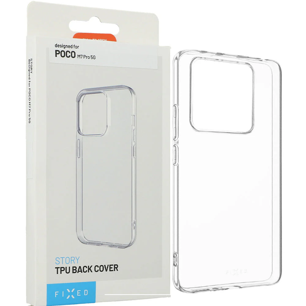 Handyhülle für POCO M7 Pro 5G, Fixed Story, Transparent - Image 2