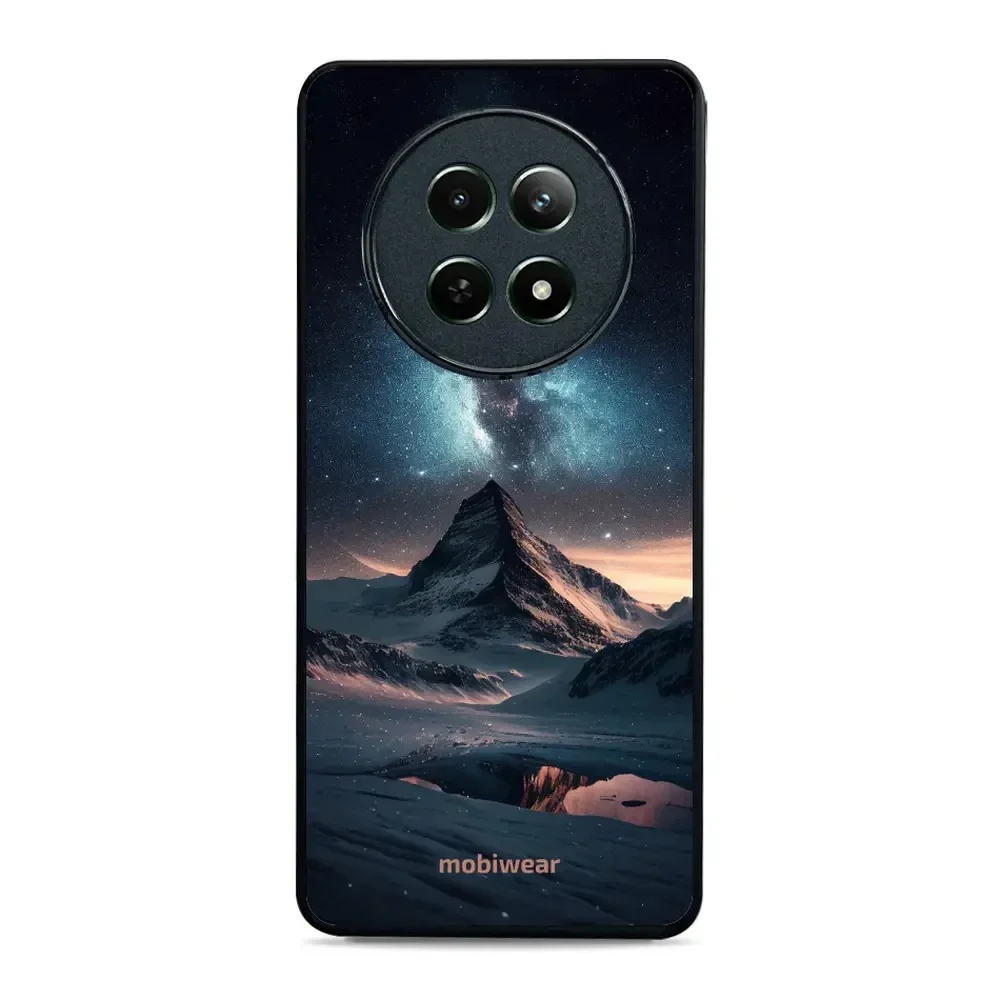Handyhülle für Realme 12 5G, Mobiwear Glossy Case, Nachtberg