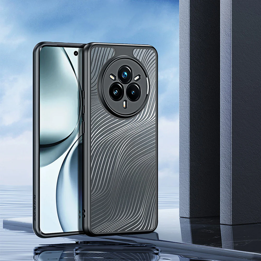 Handyhülle für Realme 14 Pro 5G, Dux Ducis Aimo, Transparent mit Schwarzem Rahmen - Image 3