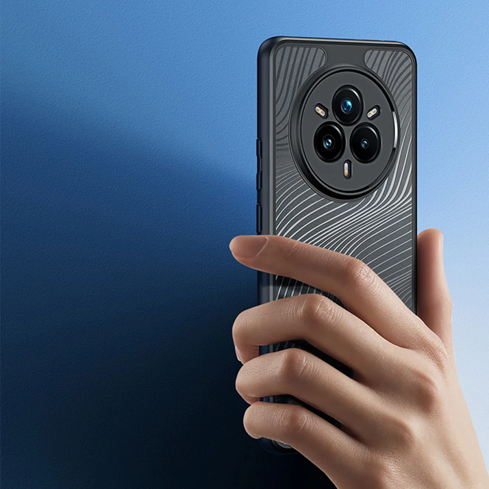 Handyhülle für Realme 14 Pro 5G, Dux Ducis Aimo, Transparent mit Schwarzem Rahmen - Image 4