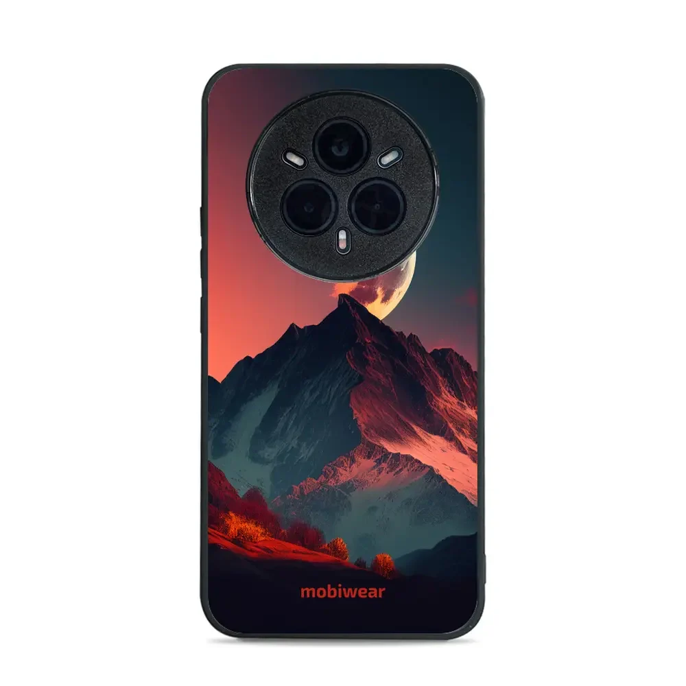 Handyhülle für Realme 14 Pro 5G, Mobiwear Glossy Case, Gebirgsdämmerung