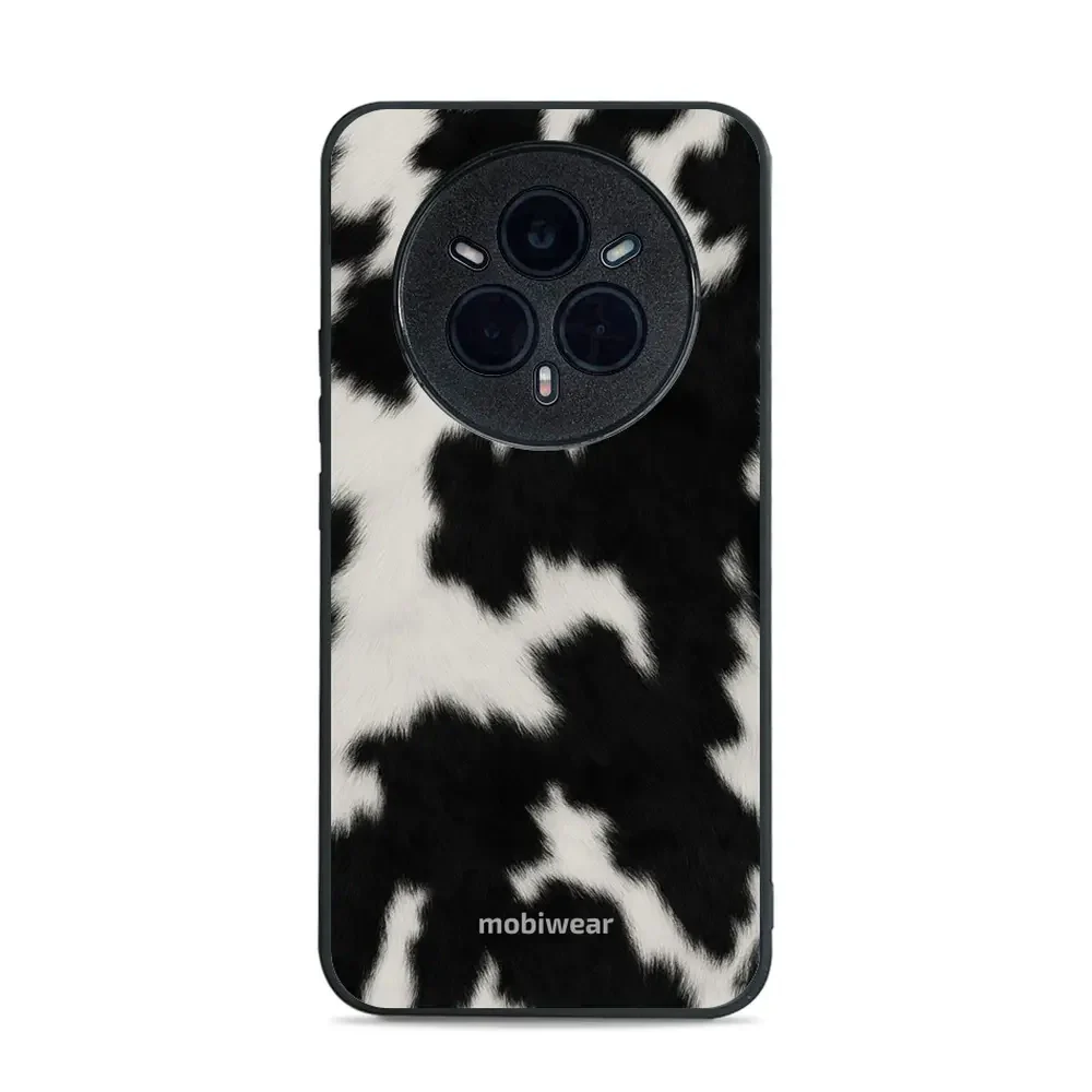 Handyhülle für Realme 14 Pro Plus 5G, Mobiwear Glossy Case, Kuhfell-Optik