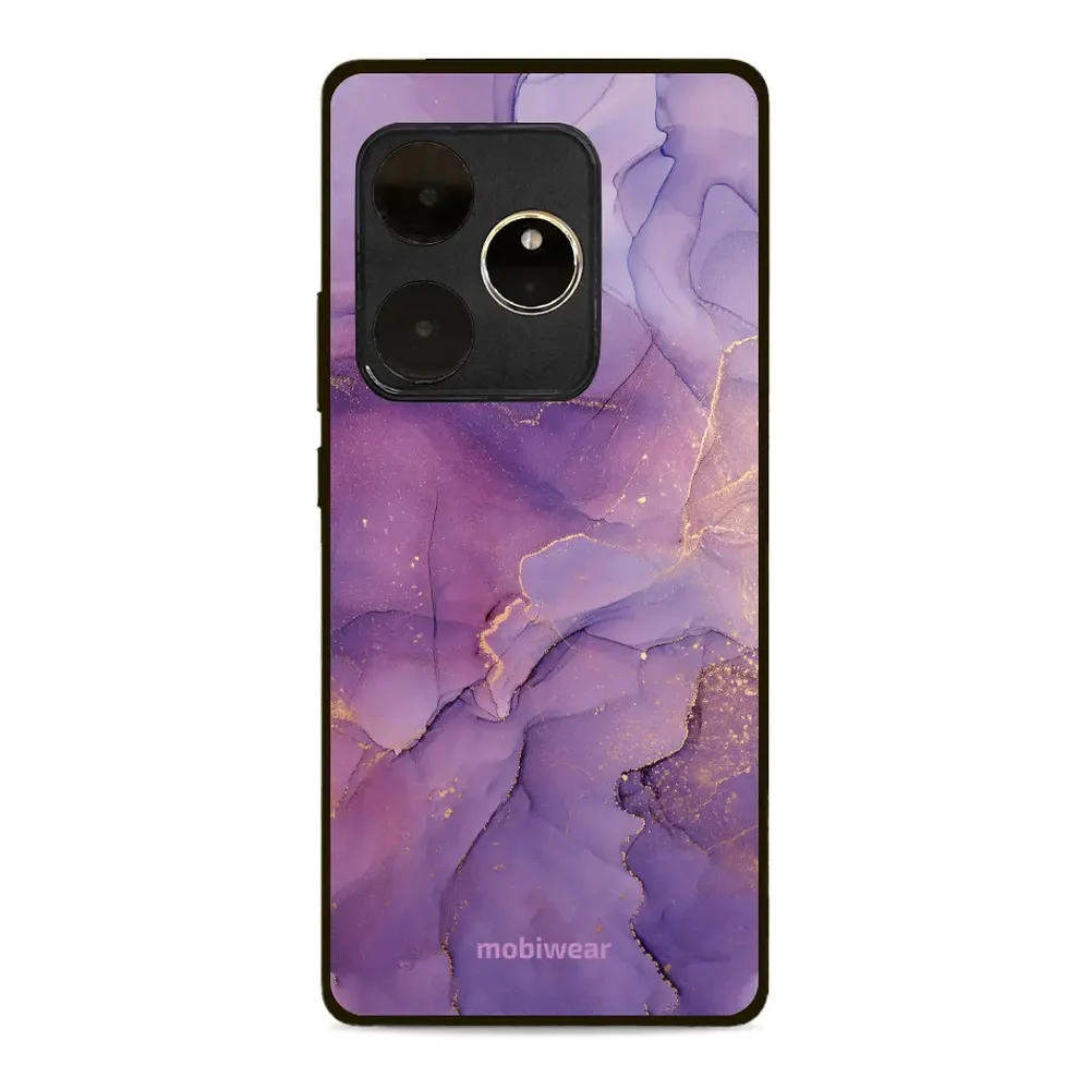 Handyhülle für Realme GT 6, Mobiwear Glossy Case, Violett