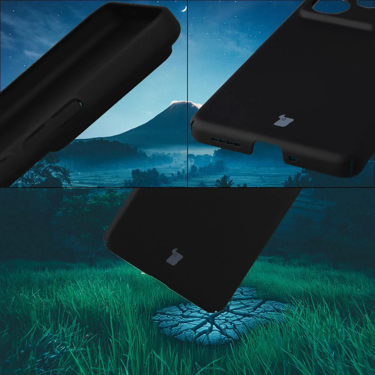 Handyhülle für Realme GT 7 / 7T, Bizon Case Lupka, Schwarz - Image 5