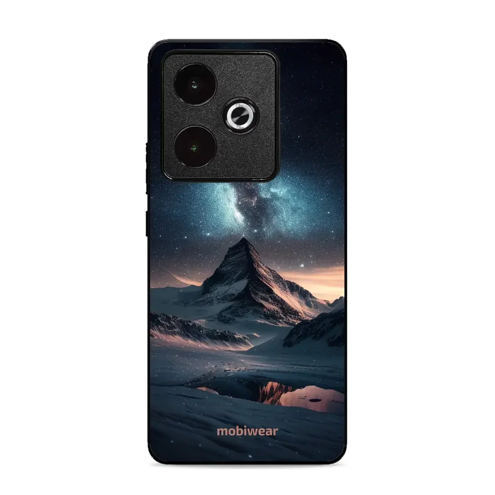 Handyhülle für Realme GT 7T, Mobiwear Glossy Case, Nachtberg
