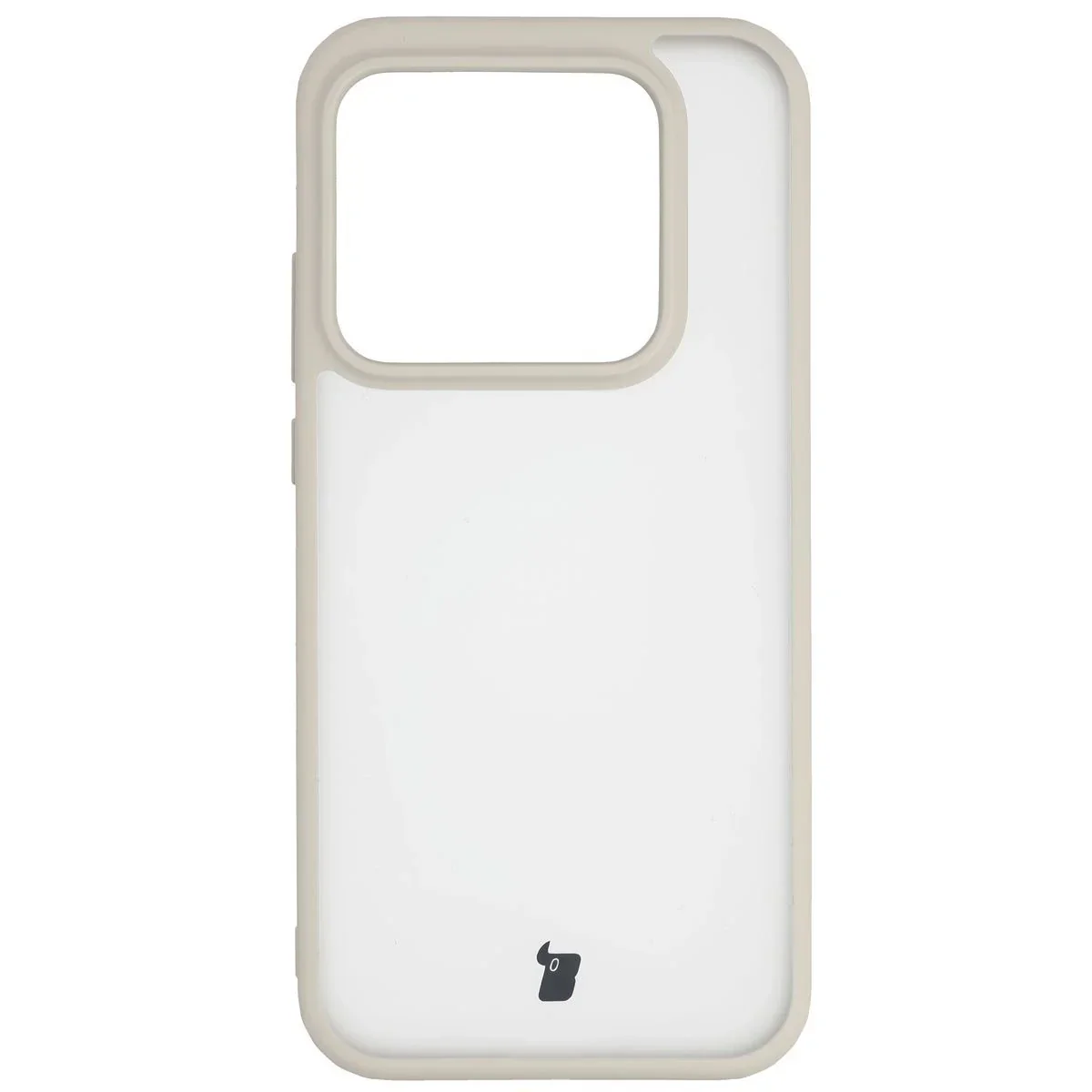 Handyhülle für Realme GT 8 Pro, Bizon Case Angelo, Semitransparent mit beigem Rahmen - Image 2