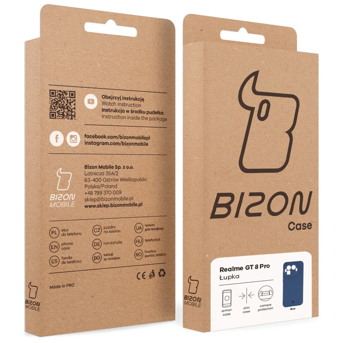 Handyhülle für Realme GT 8 Pro, Bizon Case Lupka, Blau - Image 7