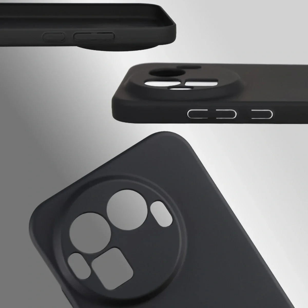 Handyhülle für Realme GT 8 Pro, Bizon Case Lupka, Schwarz - Image 4