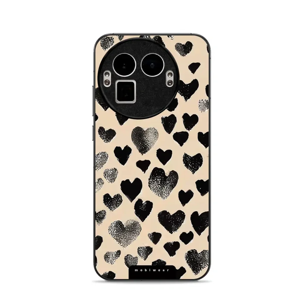 Handyhülle für Realme GT 8 Pro, Mobiwear Glossy Case, Beige Liebe