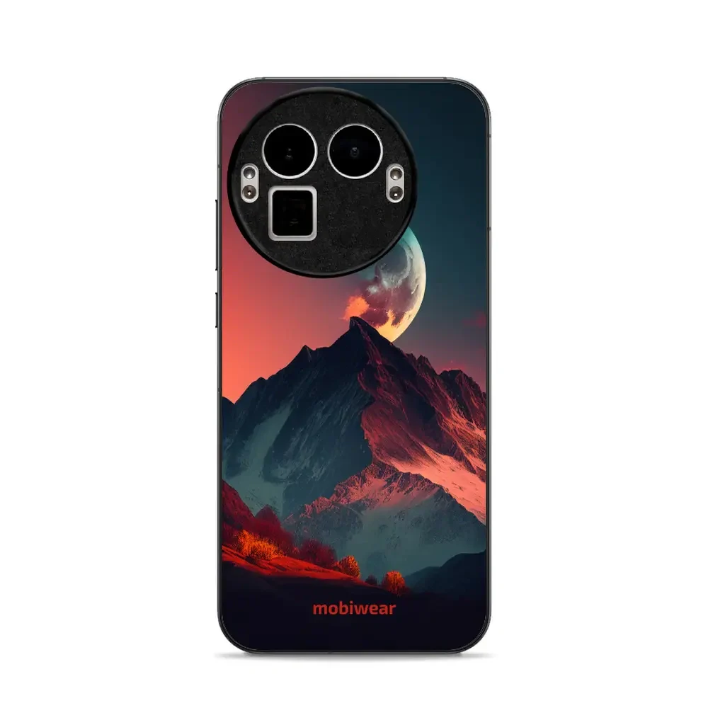 Handyhülle für Realme GT 8 Pro, Mobiwear Glossy Case, Gebirgsdämmerung