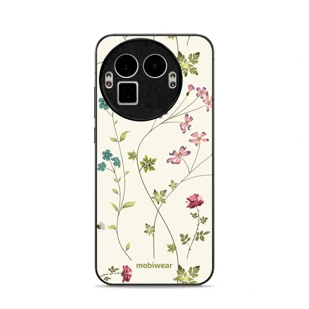 Handyhülle für Realme GT 8 Pro, Mobiwear Glossy Case, Idyllische Blüte