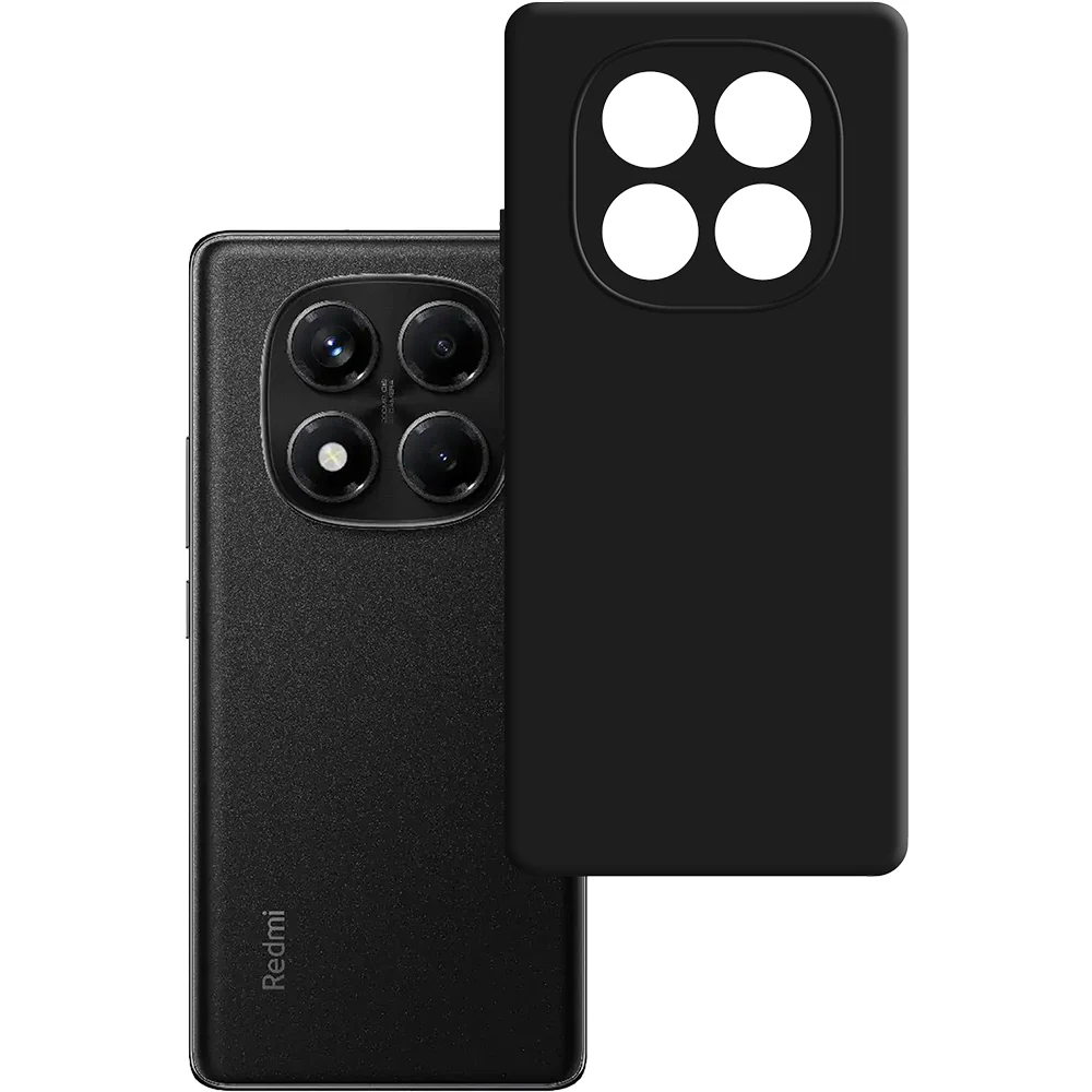 Handyhülle für Redmi Note 14 Pro 4G, 3mk Matt Case, Schwarz