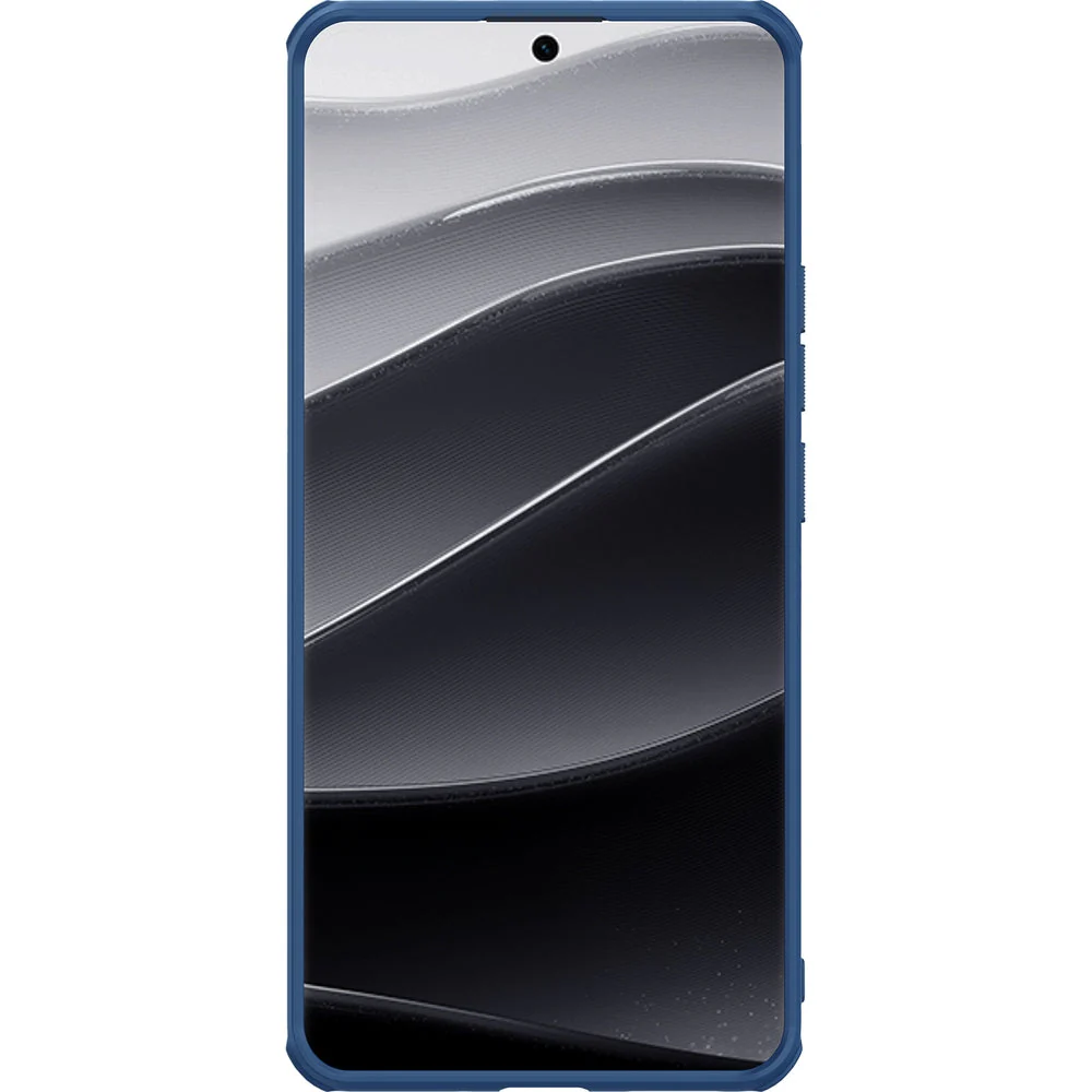 Handyhülle für Redmi Note 14 Pro 5G / POCO X7, Nillkin Frosted Shield Pro, Dunkelblau - Image 5