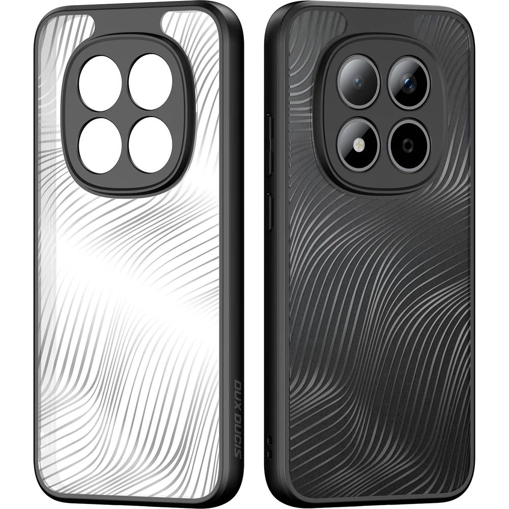 Handyhülle für Redmi Note 15 Pro 5G, Dux Ducis Aimo, Transparent mit Schwarzen Rahmen - Image 3