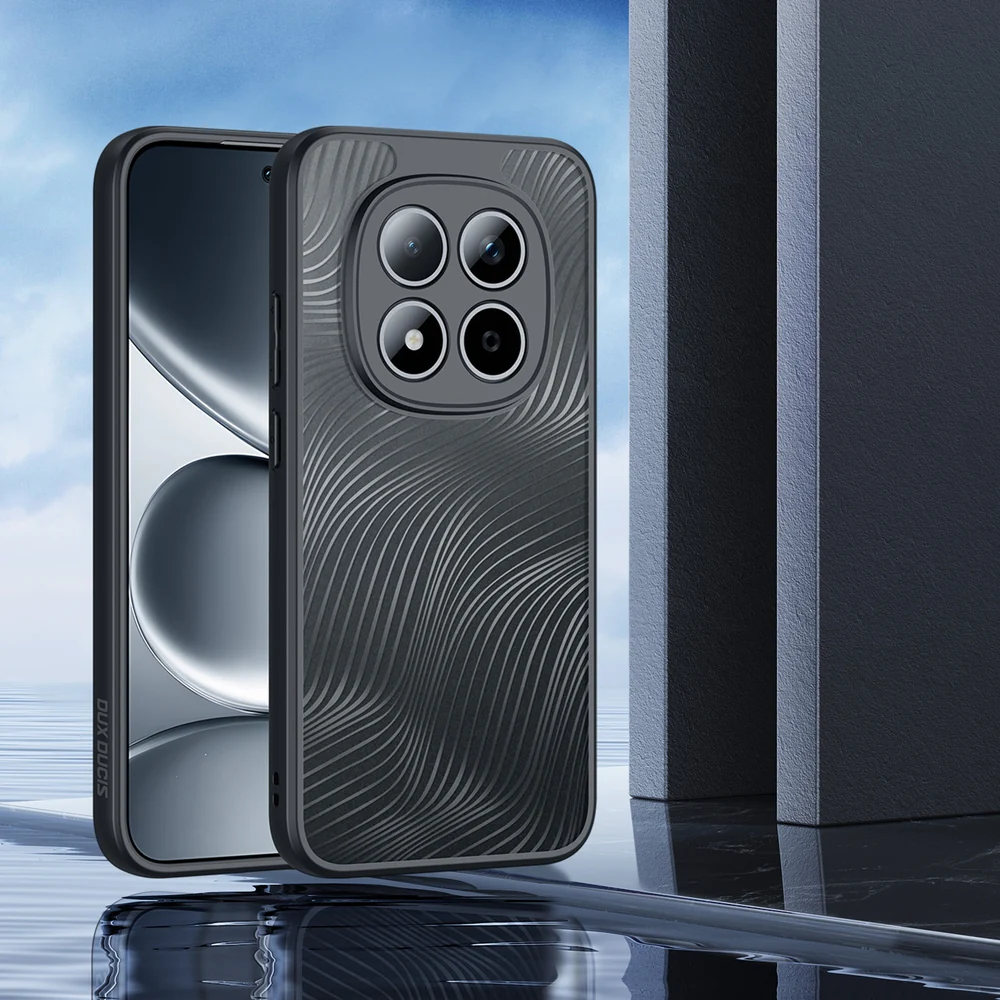 Handyhülle für Redmi Note 15 Pro 5G, Dux Ducis Aimo, Transparent mit Schwarzen Rahmen - Image 4