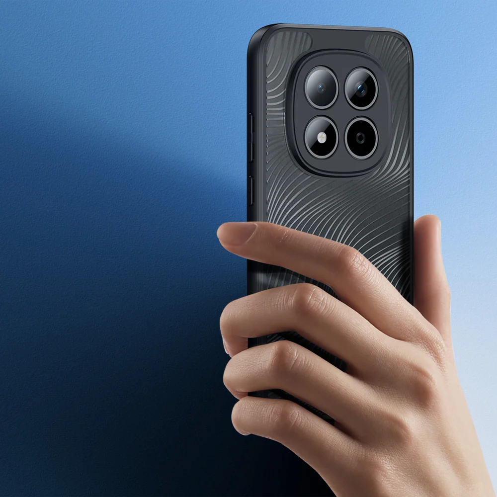 Handyhülle für Redmi Note 15 Pro 5G, Dux Ducis Aimo, Transparent mit Schwarzen Rahmen - Image 5